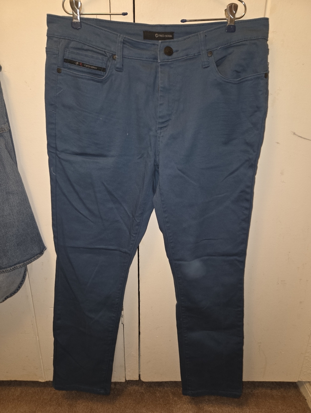 Fried Denim Men's Slim Jeans in Navy Blue